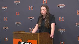 Mercer Bears Press Conference 111124 [upl. by Ettenav]