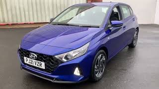 Hyundai i20  TGDI SE CONNECT MHEV  Intense Blue [upl. by Yecaw]