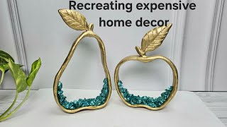 Recreating Expensive home decor items Art and craft Creativecat [upl. by Isyed712]