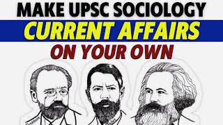 UPSC Sociology Current Affairs Kaise Padhein  UPSC Sociology Sleepy Classes Current Affairs [upl. by Odnumyar]