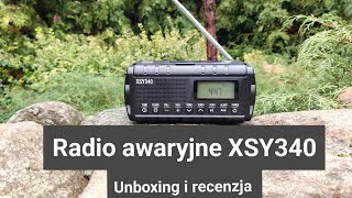 Radio awaryjne XSY340 Unboxing oraz recenzja [upl. by Adnylg860]