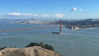 Hiking Trail  Hawk Hill Marin Headlands Sausalito  11152024 [upl. by Skipper634]