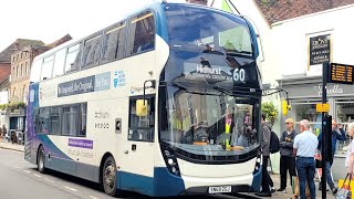 FRV  Stagecoach South Route 60  Chichester  Midhurst  11273  SN69 ZGJ  Enviro 400 MMC [upl. by Nnayllas580]