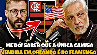 MÍDIA PAULISTA SURTOU COM A MARCA DO FLAMENGO INTERNACIONAL KKKK  PLACAR TV [upl. by Atteragram]