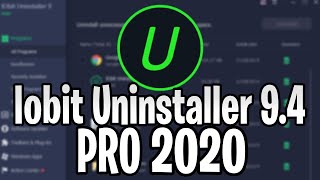 IObit Uninstaller 94 PRO License Key [upl. by Bondon9]