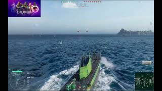 World of Warships USS Cachalot Boosteroid worldofwarships [upl. by Anij]