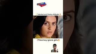 🥀Desi boy ignore girl🔥 trendingshorts shortsvideo automobilenews automotivecomedy [upl. by Eicirtap]