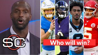 ESPN SC  McCourty bold predictions NFL Week 12 Chiefs vs Panthers Ravens vs Chargers  Who wins [upl. by Salocin]