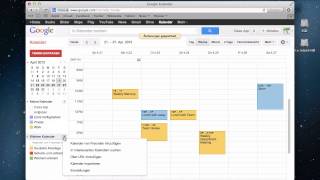 How to ICS KalenderDatei in den GoogleKalender importieren [upl. by Neelyt]