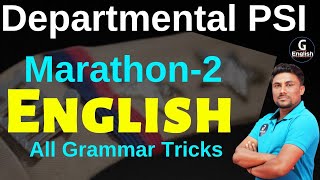 dPSI English Tricks Marathon2  Complete Revision Lecture  Ganesh Raut GAYATRI ENGLISH ACADEMY [upl. by Neelat498]