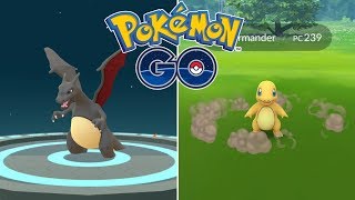 COMMUNITY DAY DE CHARMANDER CHARIZARD SHINY Y MUCHO SHINY PARTE 2 Pokémon GOdavidpetit [upl. by Tolkan]