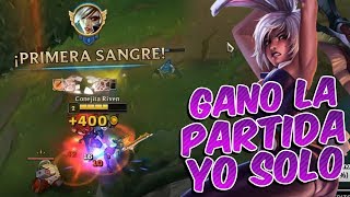 ¡Así STOMPEE LINEA y CARRILEE ROTANDO CON RIVEN • Riven vs Camille [upl. by Aisul308]