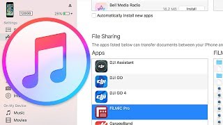 2017 How to transfer files using iTunes File Sharing [upl. by Humbert]