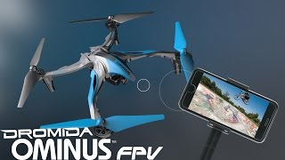 Spotlight Ominus FPV 238 mm Electric Quad wWiFi Camera by Dromida [upl. by Niatsirk423]