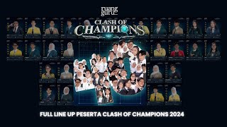 Full Lineup Ruangguru Clash of Champions 🔥 [upl. by Schouten]