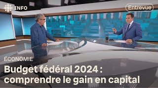 Taxation du gain en capital  des explications  Zone économie [upl. by Merat599]