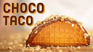 Easy Homemade CHOCO TACO Recipe  The superior Ice Cream Sandwich [upl. by Kelcie]