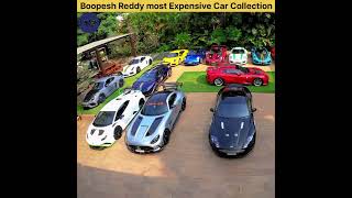 Boopesh Reddy most Expensive Car Collection🚘 shorts DK01INFO [upl. by Enehpets]