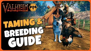 The Complete Taming and Breeding Guide  Valheim 2023 [upl. by Ahsrop967]