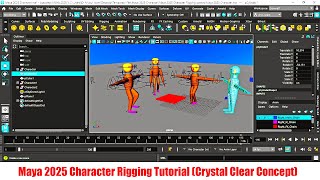 Maya 2025 Character Rigging Tutorial Part04 How to Circularize FaceDelete Edge [upl. by Edin]