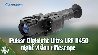 Pulsar Digisight Ultra LRF N450 night vision riflescope  review [upl. by Sosthena]