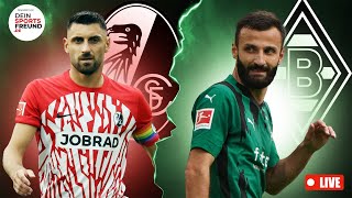 Freiburg vs Gladbach🔥Auswärtssieg für Borussia⚫⚪🟢Live mit Buschi⚽ By DeinSportsfreund borussia [upl. by Sleinad390]