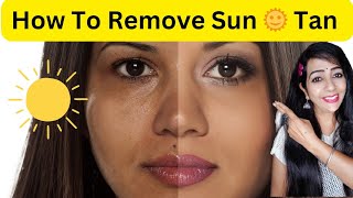 Neck Back amp Body Tan Dark Spots Removing Easy HomeRemedy tips shwetambrichaurasia ytshorts diy [upl. by Dhu846]