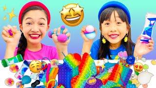 FIDGETS SWITCH UP CHALLENGE  KAYCEE amp RACHEL in WONDERLAND FAMILY [upl. by Ramsey]