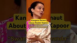 Kangana Ranaut speaking about Ranbir Kapoor in ITVAapKiAdalat IndiaTV  Kangana Ranaut Ranbir [upl. by Ahsinehs]