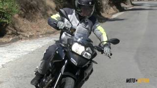 BMW GS 700 Test ride Moto in Action [upl. by Alejandro453]