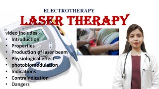 LASER THERAPY  types  techniques  physiological effect  photobiomodulation  indications [upl. by Ohcirej]