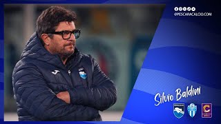 Mister Silvio Baldini nel post partita Pescara  Legnago Salus [upl. by Aneelas]