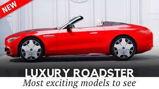 Top 10 New Luxury Roadsters amp Sporty Cabriolets for Opentop Motoring [upl. by Demetris25]