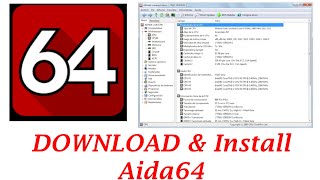 How to Download amp Install Aida64 on Windows  Easy Tutorial [upl. by Lemmueu]