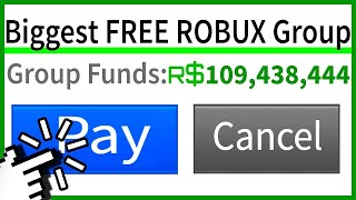 Roblox Groups That Give You Free Robux On Roblox 2022 January 2022 [upl. by Byram]