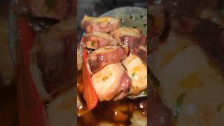 🔥Pulpo al ajillo 🔥 chef receta gourmet foodlover cooking mallorca cheflife pulpo [upl. by Eitac]