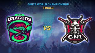 SMITE WORLD CHAMPIONSHIP  FINALS  Jade Dragons Vs Oni Warriors [upl. by Feer]