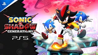 Sonic X Shadow Generations  Feel the Rush on PS5  PS5 Games [upl. by Nerreg]