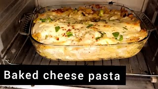 Cheese Baked Pasta Recipe  White Sauce Pasta Recipe [upl. by Mullac882]