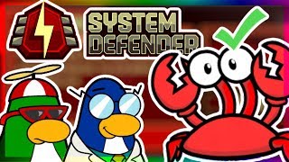 System Defender  Klutzy Attacks  Club Penguin Rewritten 🎯 [upl. by Zaid]