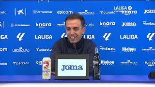 Rueda de prensa CD Leganés vs SD Eibar [upl. by Fennell]