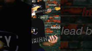 Diagonal minor pentatonic scale licks guitarlesson pentatonic guitarscales guitarmastery [upl. by Nedda176]