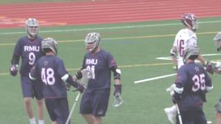 RMU vs SJU  Mens Lacrosse Highlights [upl. by Leasia]