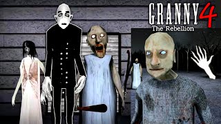 Granny 4 New Game Full Gameplay Walkthrough  Nosferatu Slendrina Ending [upl. by Nodnarg844]