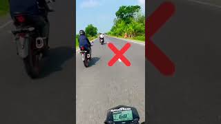 একটুর জন্য বেচে গেলো🙏🙏🏍️🔥bikeride bikeshorts biker [upl. by Bow]