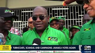 Turncoats Scandal and Campaigns Jamaica Votes Again  CVMTVNews [upl. by Notrub]