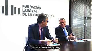 Fundación ONCE Inserta y Fundación Laboral de la Construcción firman un convenio de colaboración [upl. by Htebazle745]