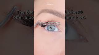 Want to know all about our new Edge lashes Heres a tutorial to get the look ✖️ beauty [upl. by Libb]