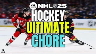 THE BIGGEST PROBLEM IN NHL 25 HUT [upl. by Noellyn]