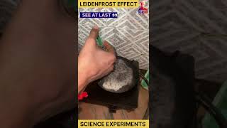 leidenfrost effect  science experiments  experiment science shorts [upl. by Ware587]